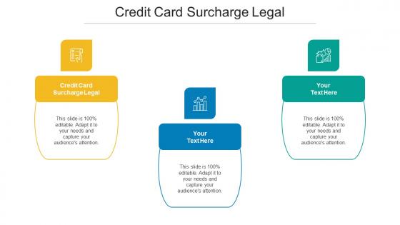 Credit Card Surcharge Legal Ppt Powerpoint Presentation Ideas Background Images Cpb