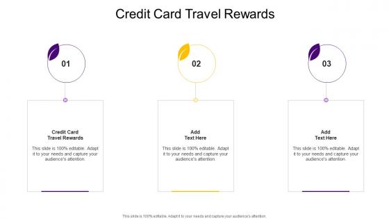 Credit Card Travel Rewards In Powerpoint And Google Slides Cpb