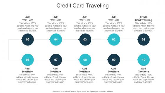 Credit Card Traveling In Powerpoint And Google Slides Cpb