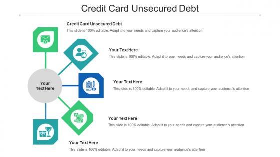 Credit Card Unsecured Debt Ppt Powerpoint Presentation Gallery Template