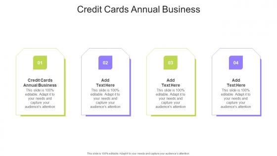 Credit Cards Annual Business In Powerpoint And Google Slides Cpb