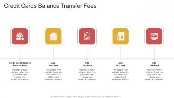 Credit Cards Balance Transfer Fees In Powerpoint And Google Slides Cpb