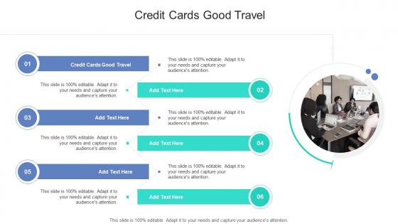 Credit Cards Good Travel In Powerpoint And Google Slides Cpb
