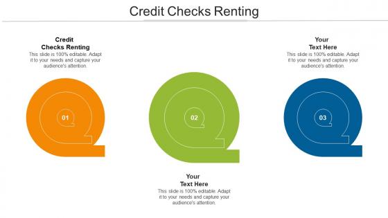 Credit Checks Renting Ppt Powerpoint Presentation Icon Example Introduction Cpb