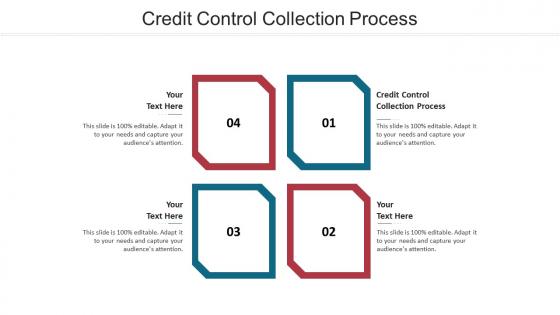 Credit control collection process ppt powerpoint presentation icon background images cpb