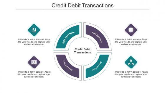 Credit Debit Transactions In Powerpoint And Google Slides Cpb