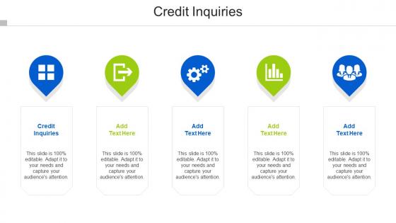 Credit Inquiries Ppt Powerpoint Presentation Outline Examples Cpb