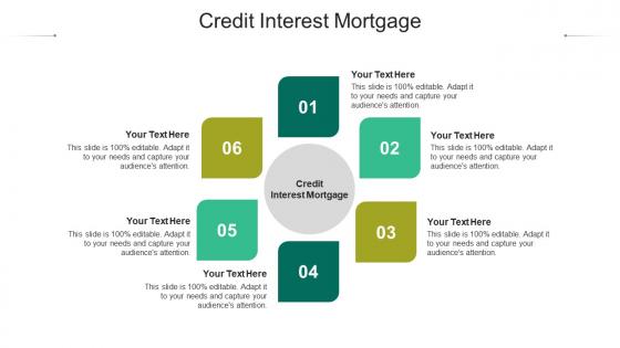 Credit interest mortgage ppt powerpoint presentation slides skills cpb