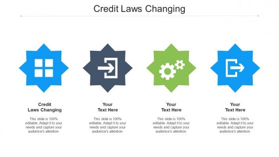 Credit Laws Changing Ppt Powerpoint Presentation Infographics Graphics Example Cpb