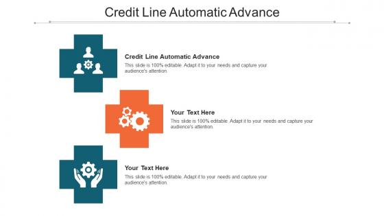Credit Line Automatic Advance Ppt Powerpoint Presentation Model Background Images Cpb