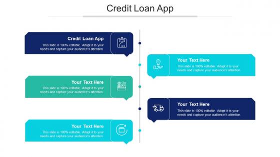 Credit Loan App Ppt Powerpoint Presentation Gallery Icons Cpb