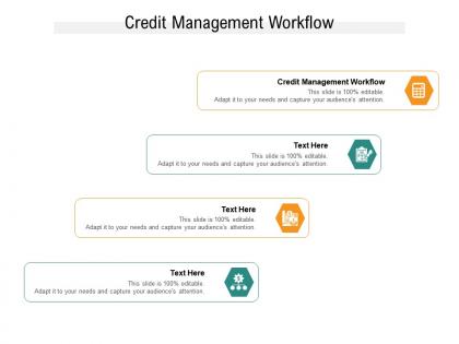 Credit management workflow ppt powerpoint presentation show summary cpb