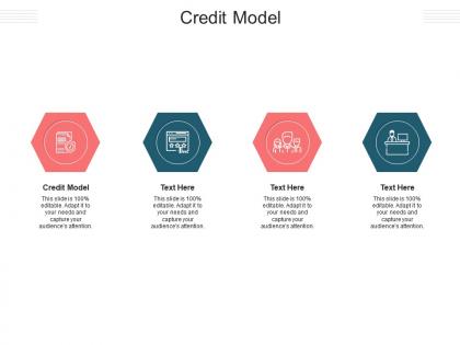 Credit model ppt powerpoint presentation model slide cpb