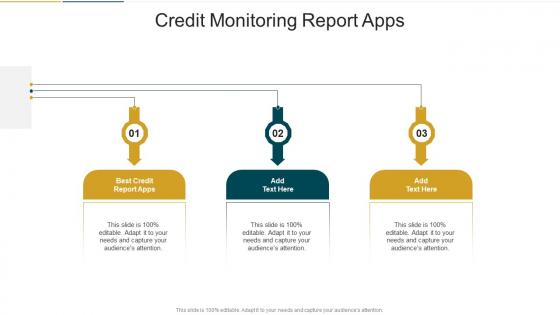 Credit Monitoring Report Apps In Powerpoint And Google Slides Cpb