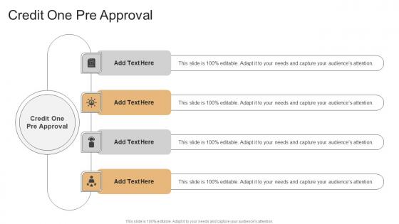 Credit One Pre Approval In Powerpoint And Google Slides Cpb
