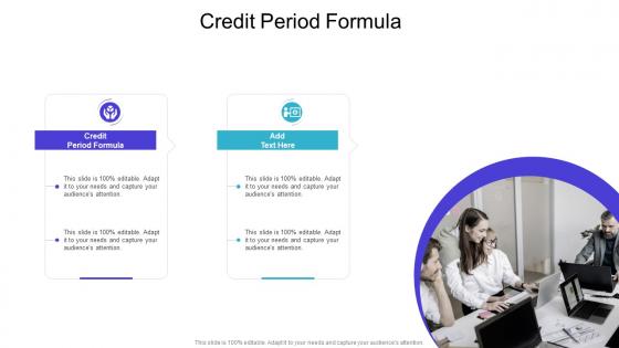 Credit Period Formula In Powerpoint And Google Slides Cpb