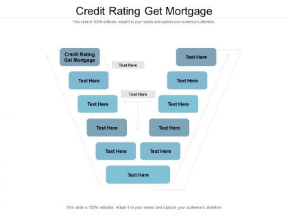 Credit rating get mortgage ppt powerpoint presentation model example introduction cpb