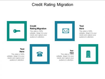 Credit rating migration ppt powerpoint presentation file example file cpb