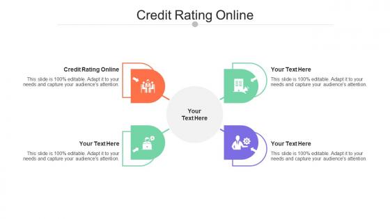 Credit Rating Online Ppt Powerpoint Presentation Show Design Templates Cpb