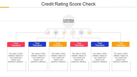 Credit Rating Score Check Ppt Powerpoint Presentation Gallery Visuals Cpb