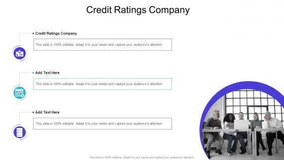 Credit Ratings Company In Powerpoint And Google Slides Cpb