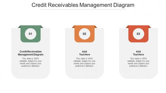 Credit Receivables Management Diagram Ppt Powerpoint Presentation Layouts Summary Cpb