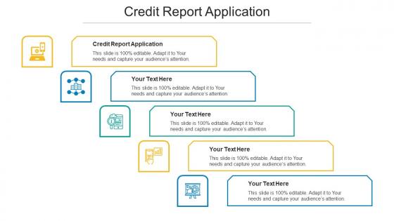 Credit Report Application Ppt Powerpoint Presentation Layouts Skills Cpb