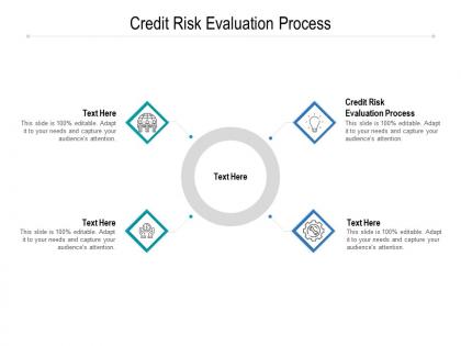 Credit risk evaluation process ppt powerpoint presentation gallery layouts cpb