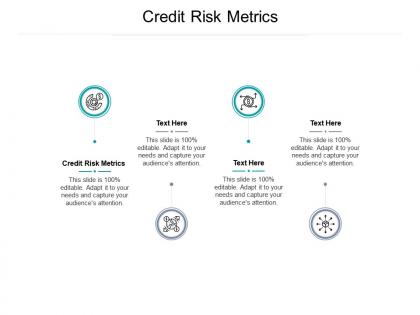 Credit risk metrics ppt powerpoint presentation inspiration demonstration cpb