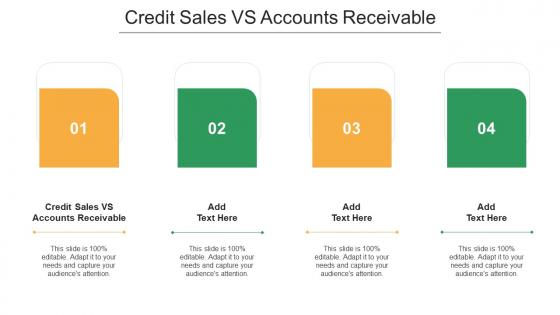 Credit Sales Vs Accounts Receivable Ppt Powerpoint Presentation Slides Gridlines Cpb
