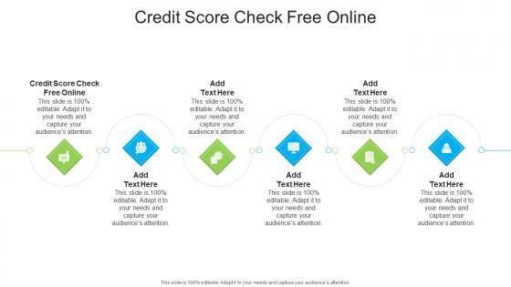 Credit Score Check Free Online In Powerpoint And Google Slides Cpb