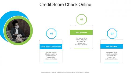 Credit Score Check Online In Powerpoint And Google Slides Cpb