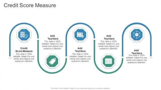 Credit Score Measure In Powerpoint And Google Slides Cpb