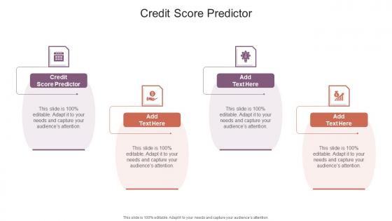 Credit Score Predictor In Powerpoint And Google Slides Cpb