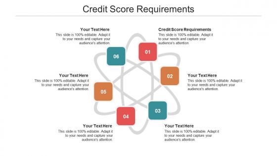 Credit score requirements ppt powerpoint presentation layouts styles cpb