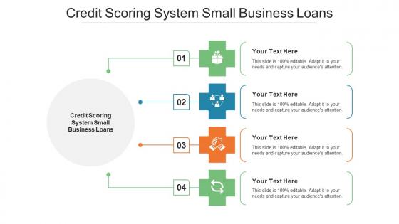 Credit Scoring System Small Business Loans Ppt Powerpoint Presentation Infographics Guide Cpb