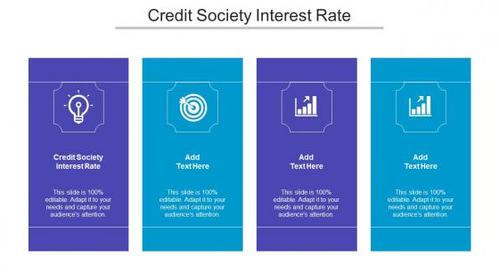 Credit Society Interest Rate Ppt Powerpoint Presentation Summary Introduction Cpb