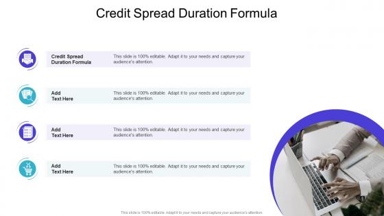 Credit Spread Duration Formula In Powerpoint And Google Slides Cpb