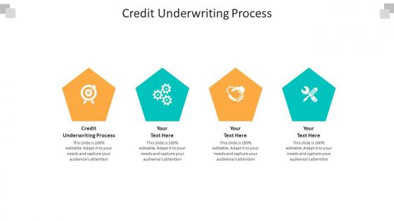 Credit underwriting process ppt powerpoint presentation infographics smartart cpb