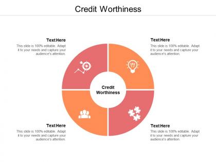 Credit worthiness ppt powerpoint presentation gallery icons cpb