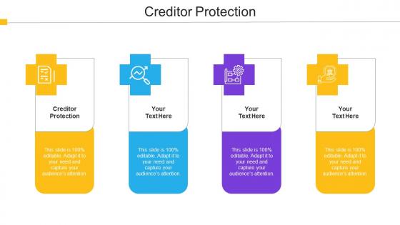 Creditor Protection Ppt Powerpoint Presentation Icon Guidelines Cpb