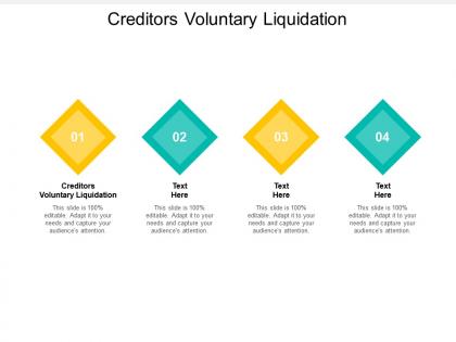 Creditors voluntary liquidation ppt powerpoint presentation slides rules cpb