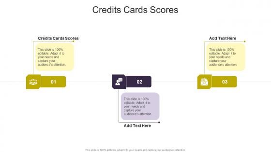 Credits Cards Scores In Powerpoint And Google Slides Cpb