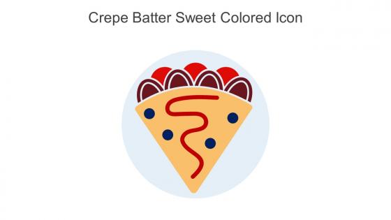 Crepe Batter Sweet Colored Icon In Powerpoint Pptx Png And Editable Eps Format