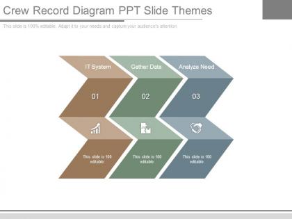 Crew record diagram ppt slide themes