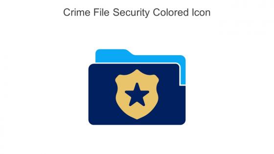 Crime File Security Colored Icon In Powerpoint Pptx Png And Editable Eps Format