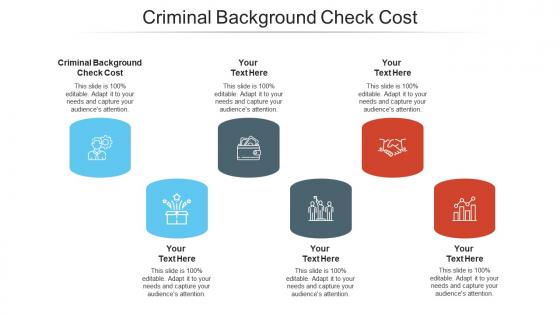 Criminal background check cost ppt powerpoint presentation show icons cpb