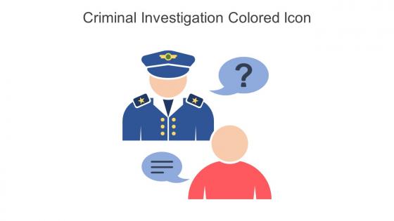Criminal Investigation Colored Icon In Powerpoint Pptx Png And Editable Eps Format