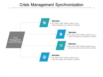 Crisis management synchronization ppt powerpoint presentation gallery outline cpb