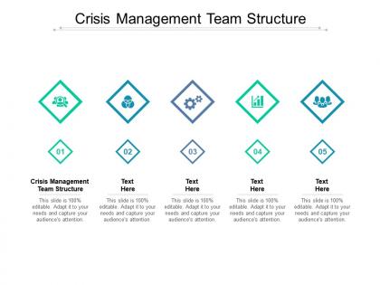 Crisis management team structure ppt powerpoint presentation summary inspiration cpb